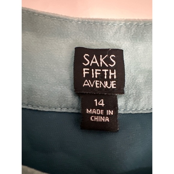 Saks Fifth Avenue Ombré Halter Sleeveless Top - Picture 7 of 10
